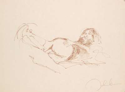 Untitled 4 (Bag One) - Signed Print by John Lennon 1970 - MyArtBroker