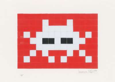 Invasion Kit, Red - Signed Print by Invader 2009 - MyArtBroker