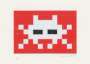 Invader: Invasion Kit, Red - Signed Print