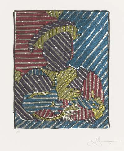 After Holbein (ULAE 259) - Signed Print by Jasper Johns 1993 - MyArtBroker