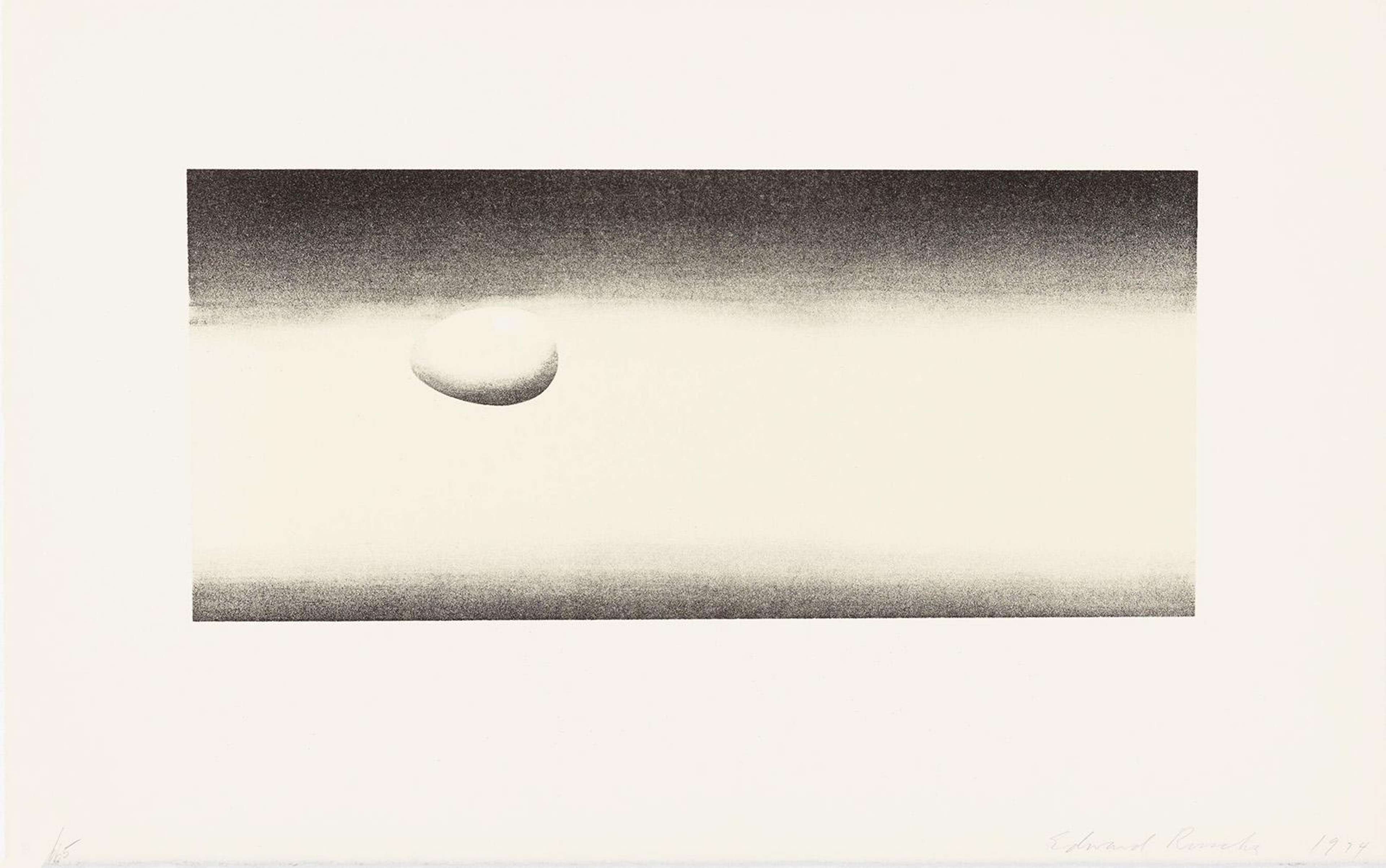 Egg - Signed Print by Ed Ruscha 1974 - MyArtBroker