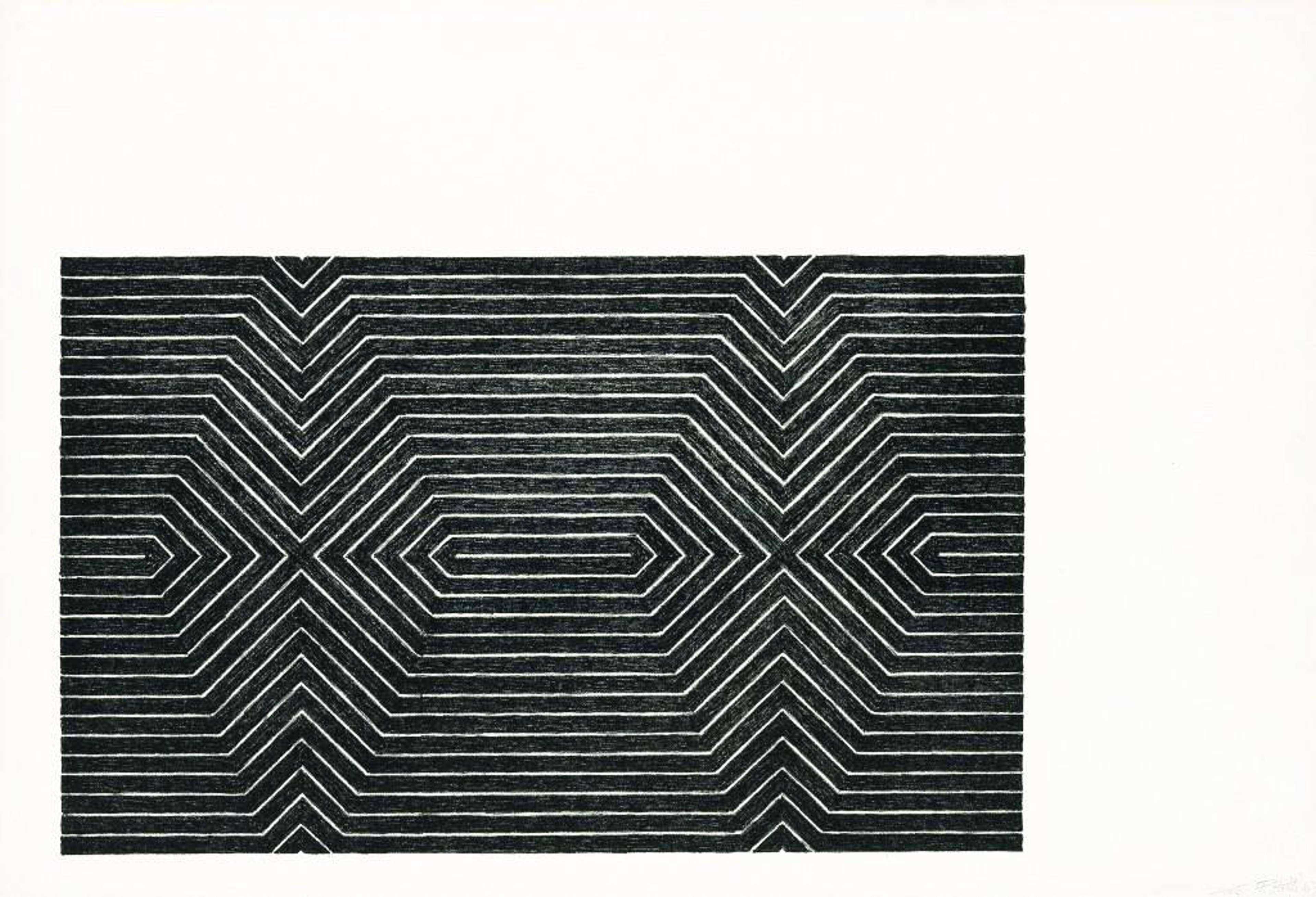 Comment Frank Stella crée-t-il ses œuvres ?