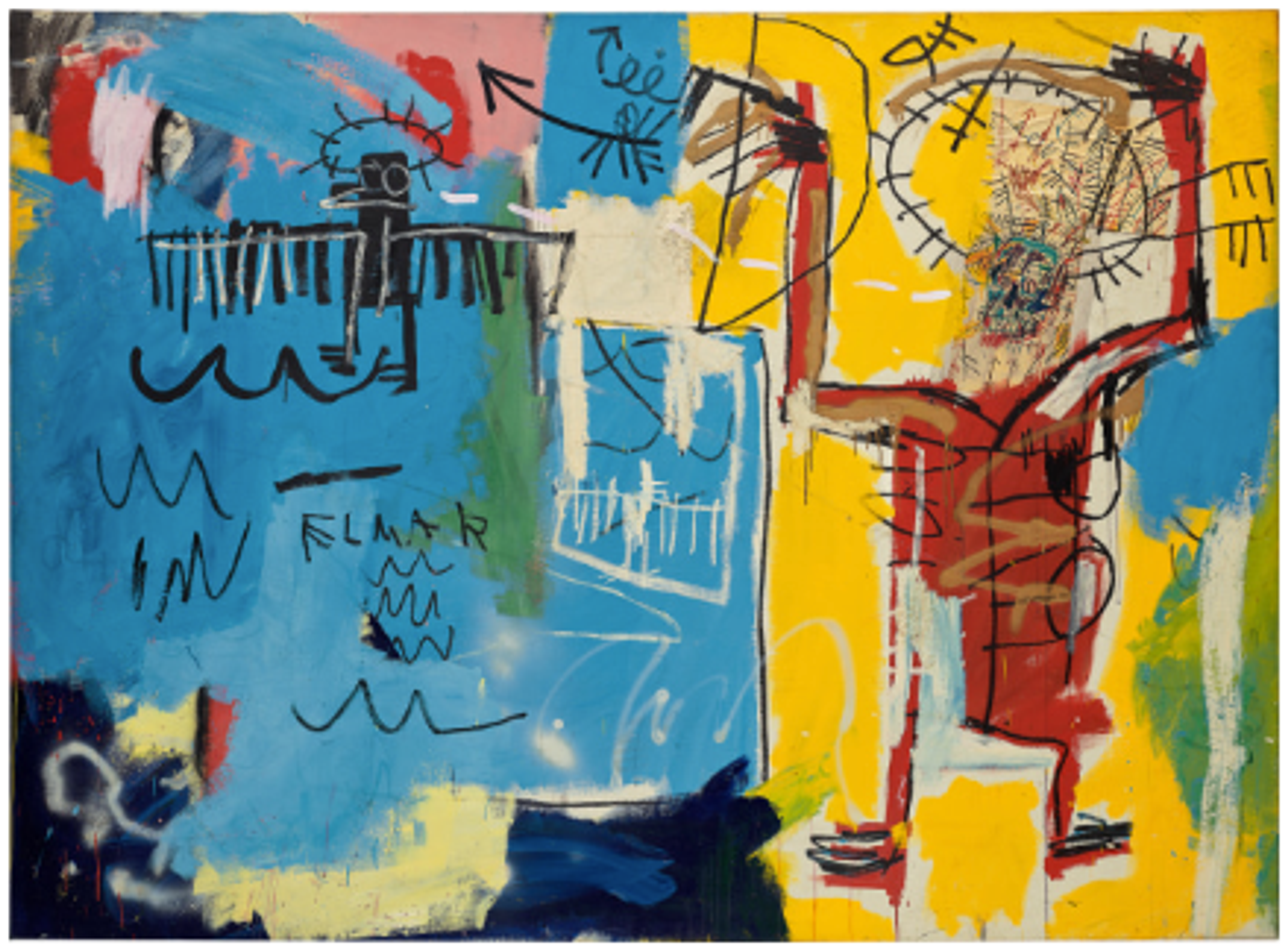 Untitled (ELMAR) de Jean-Michel Basquiat 1982