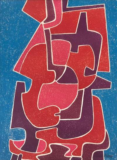 De La Carpeta Sol Sobre Una Manta II - Signed Print by Pedro Coronel 1977 - MyArtBroker