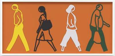 Street 1 - Signed Print by Julian Opie 2020 - MyArtBroker