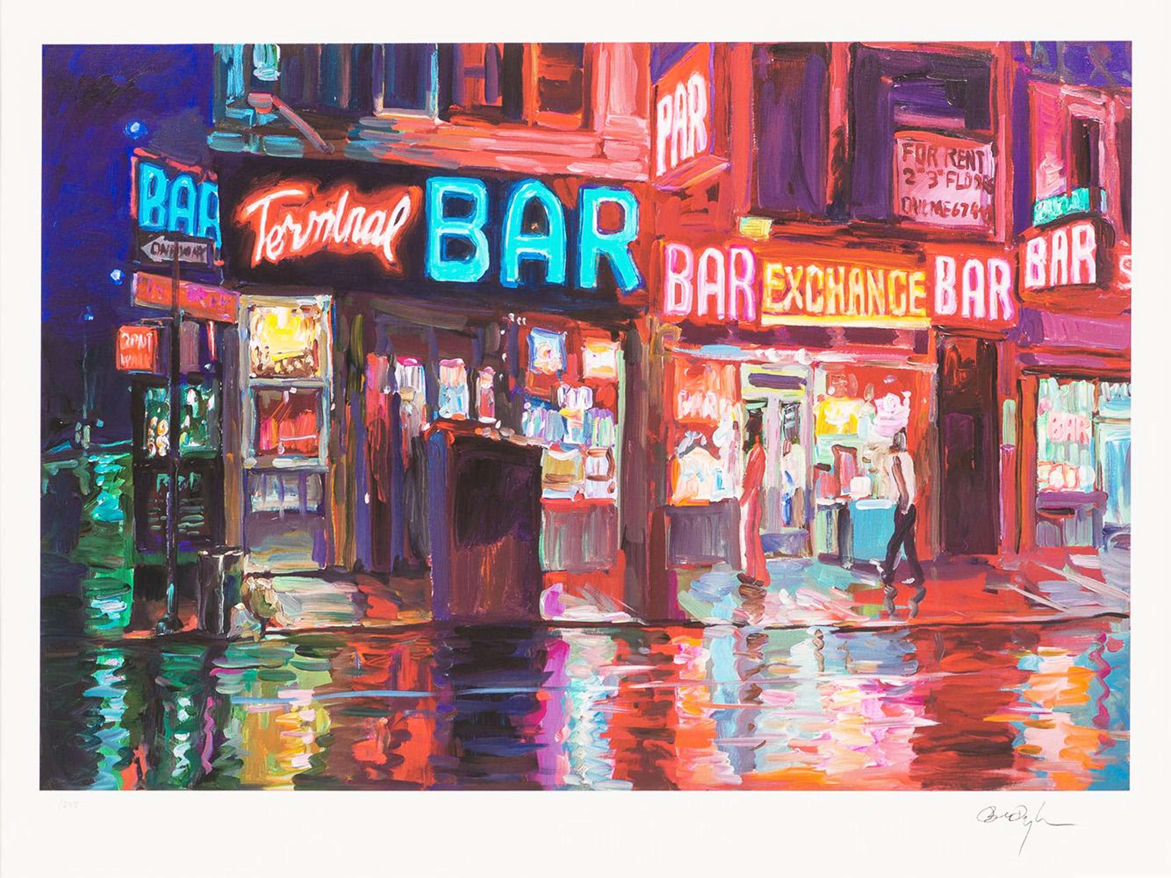 Terminal Bar - Signed Print by Bob Dylan 2023 - MyArtBroker