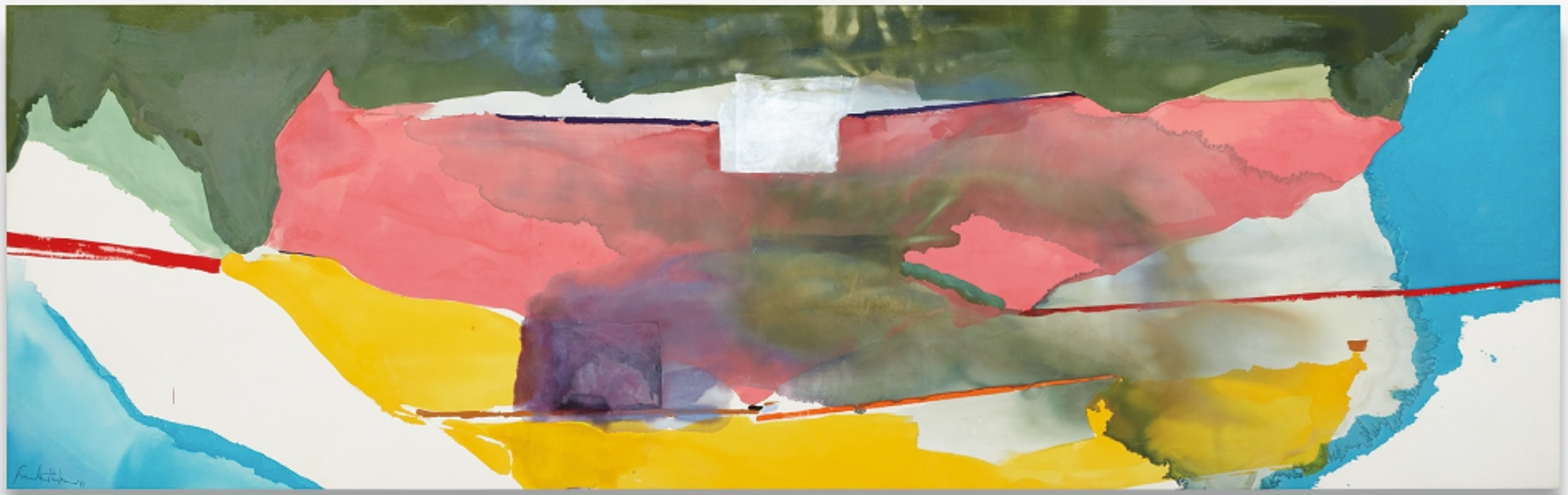 Off White Square by Helen Frankenthaler - Phillips