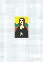 Invader: Low Res Mona - Signed Print