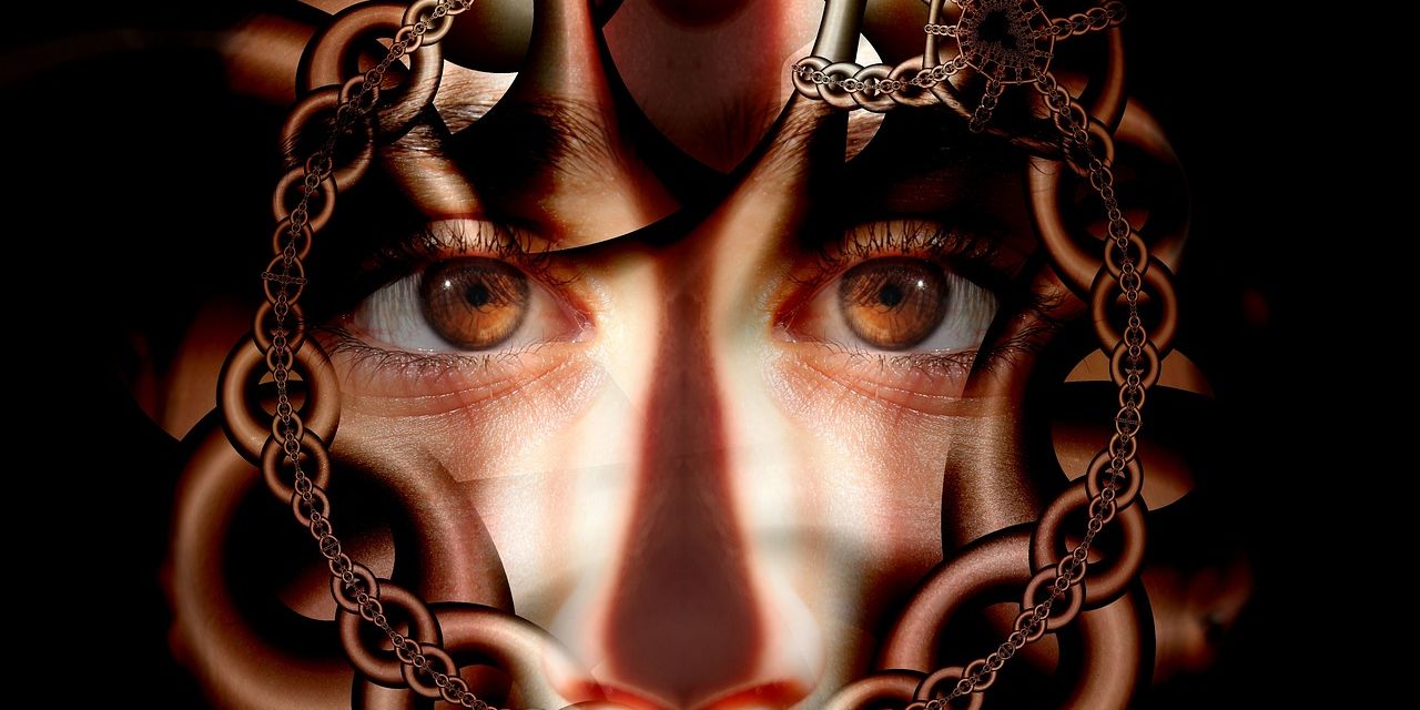 Person with OCD experiencing anxiety while performing repetitive rituals like checking locks, handwashing, and arranging items — representing hidden struggles of Obsessive-Compulsive Disorder