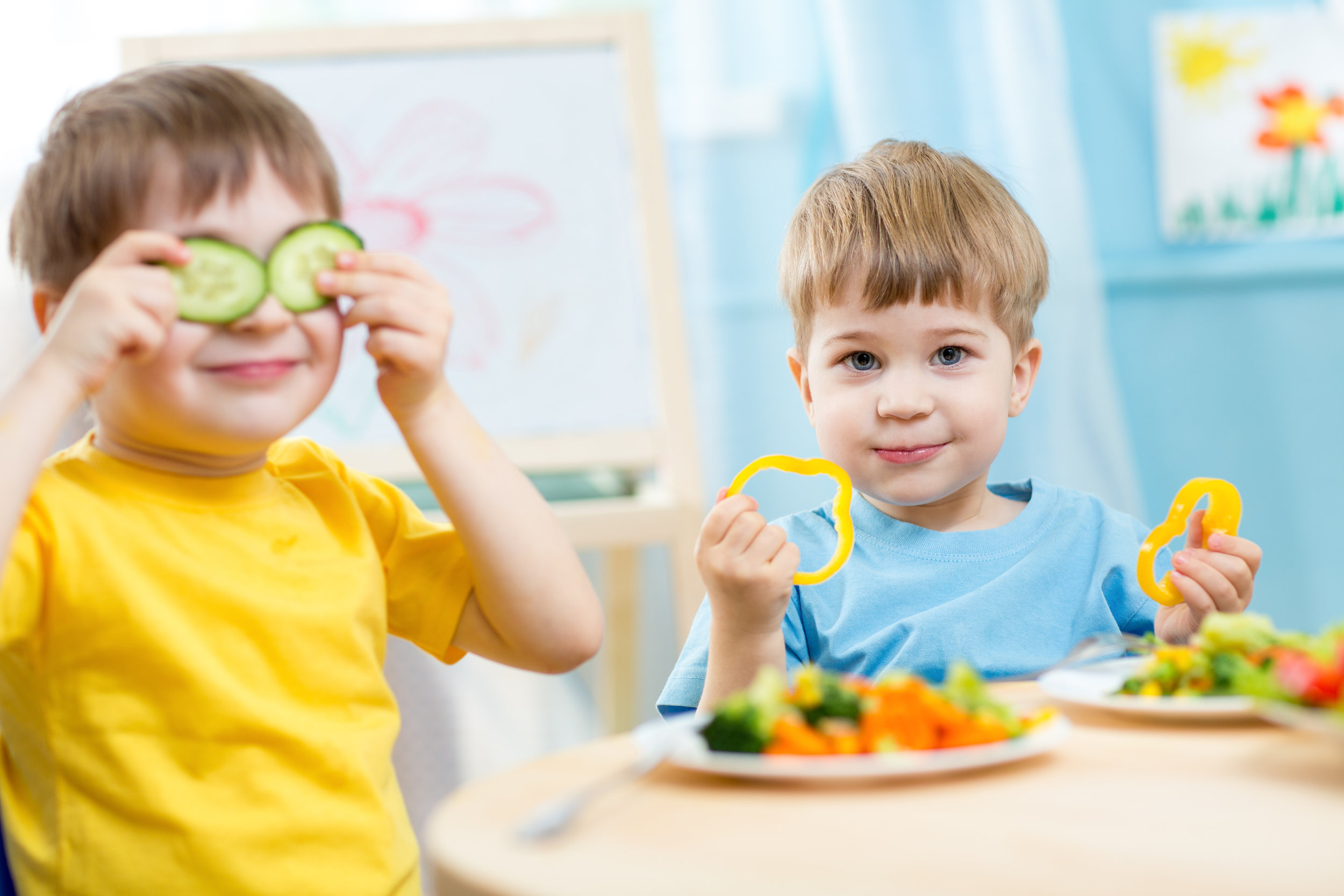 Healthy child enjoying nutritious food supporting gut and emotional health