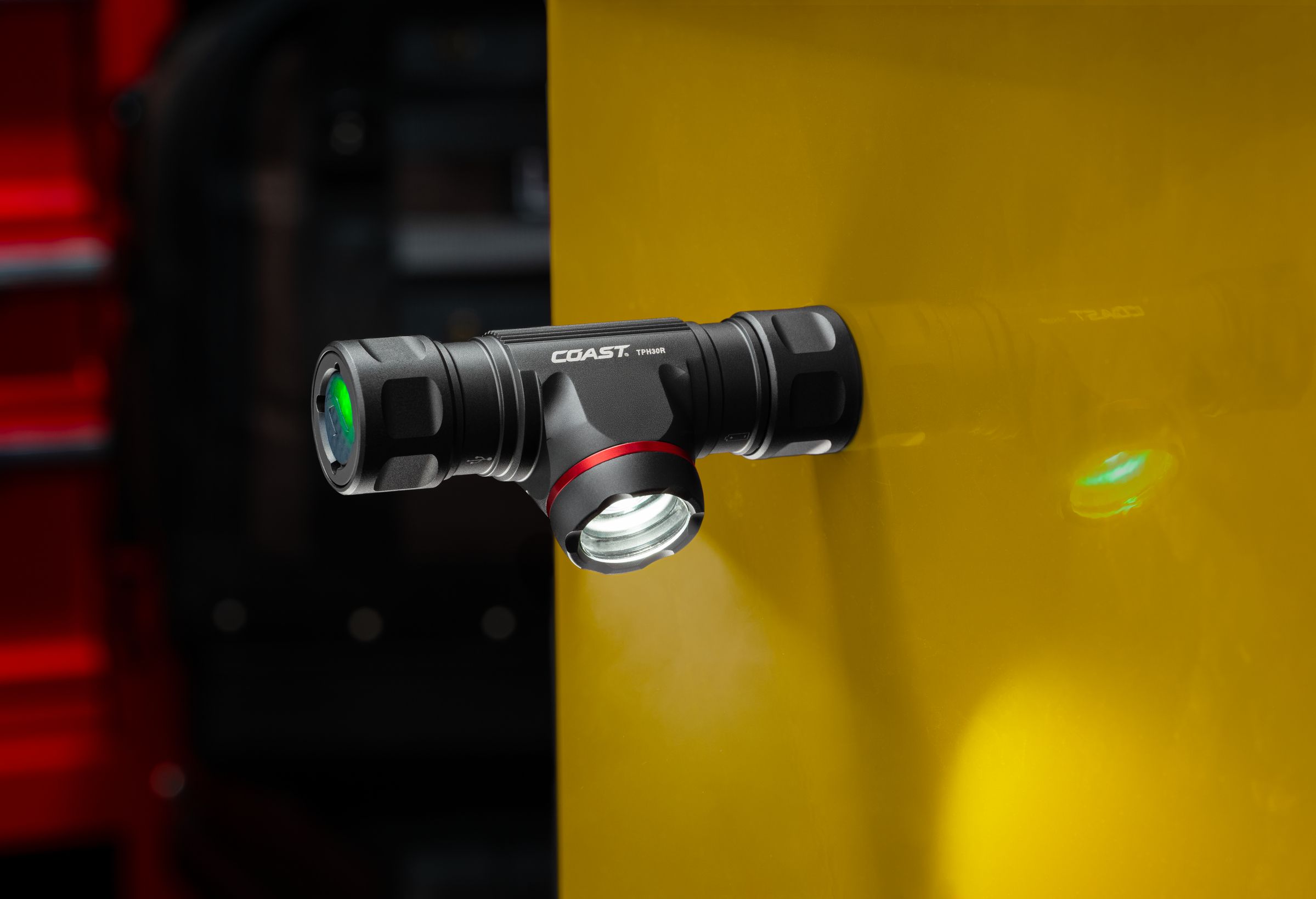 COAST TPH34R 2700 Lumen USB-C Rechargeable Magnetic LED Headlamp