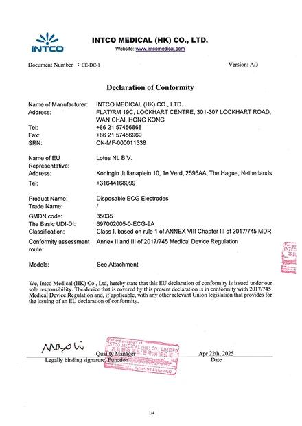 US CFG Certification