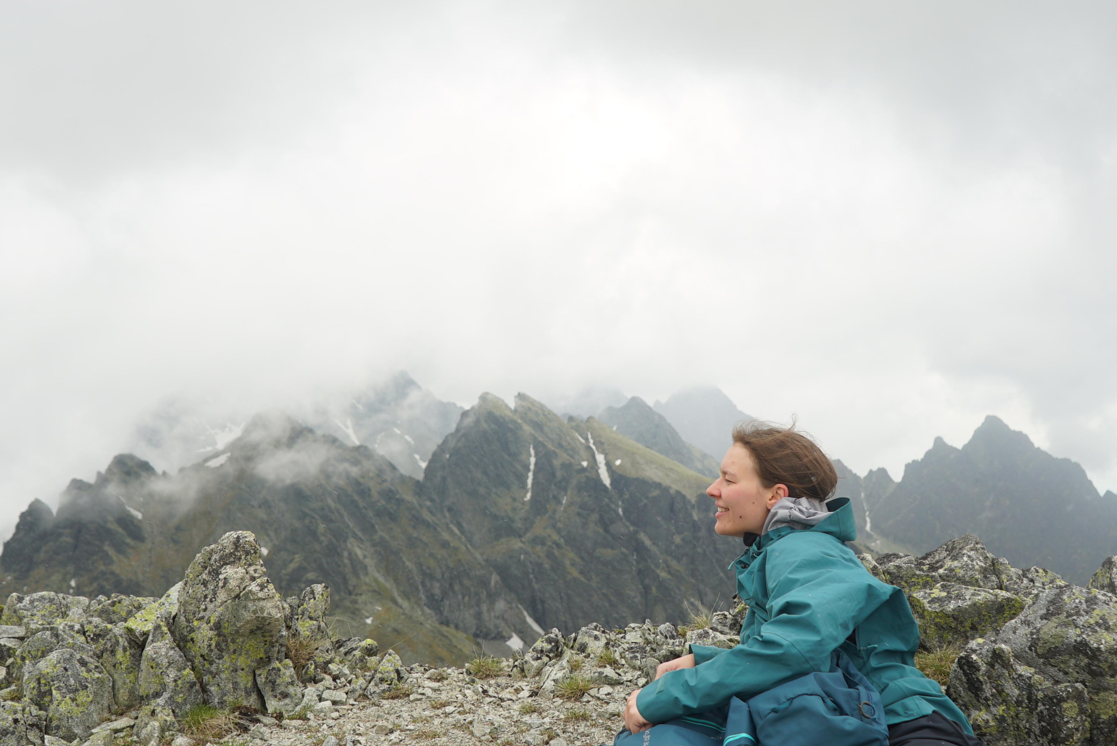 ridge high tatra mountains
