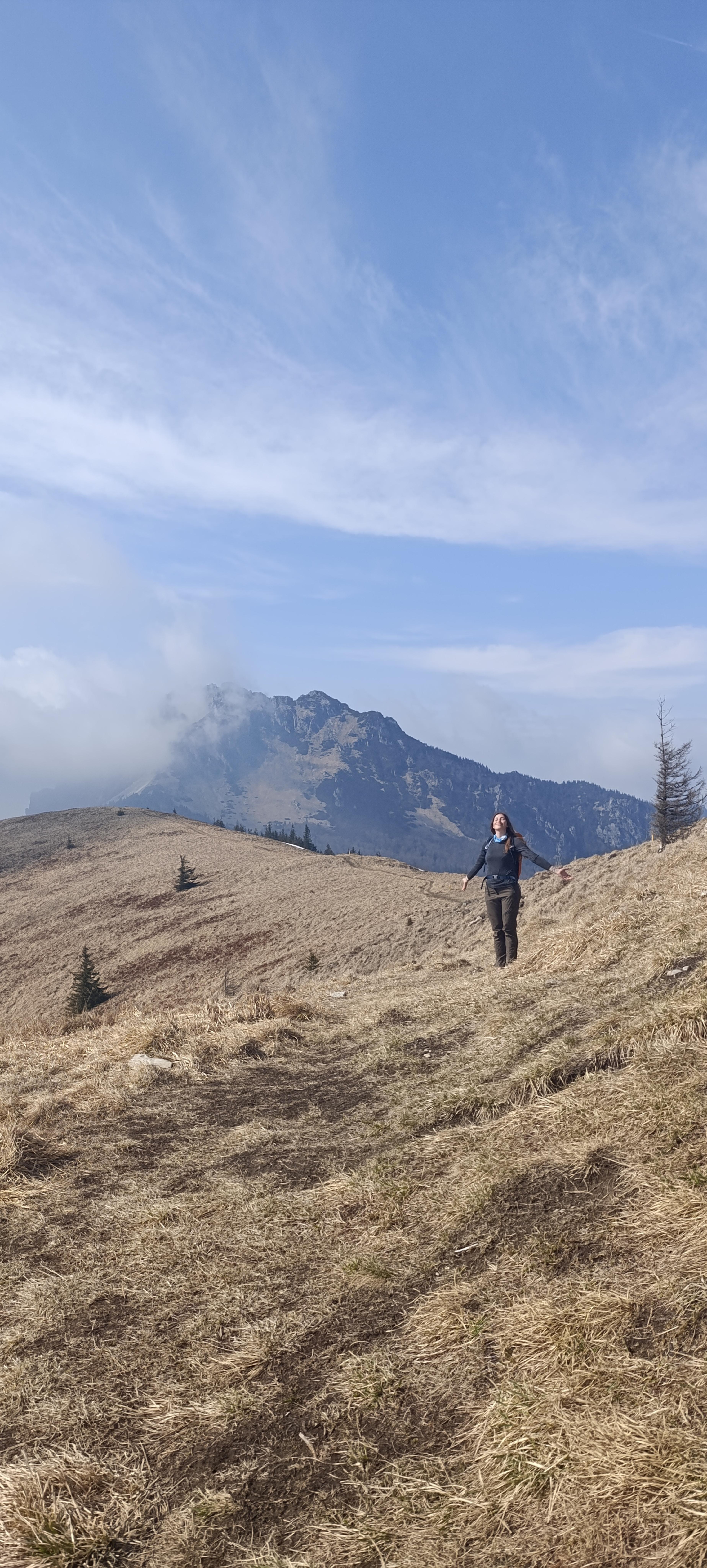 ridge view mala fatra hike journey nature 