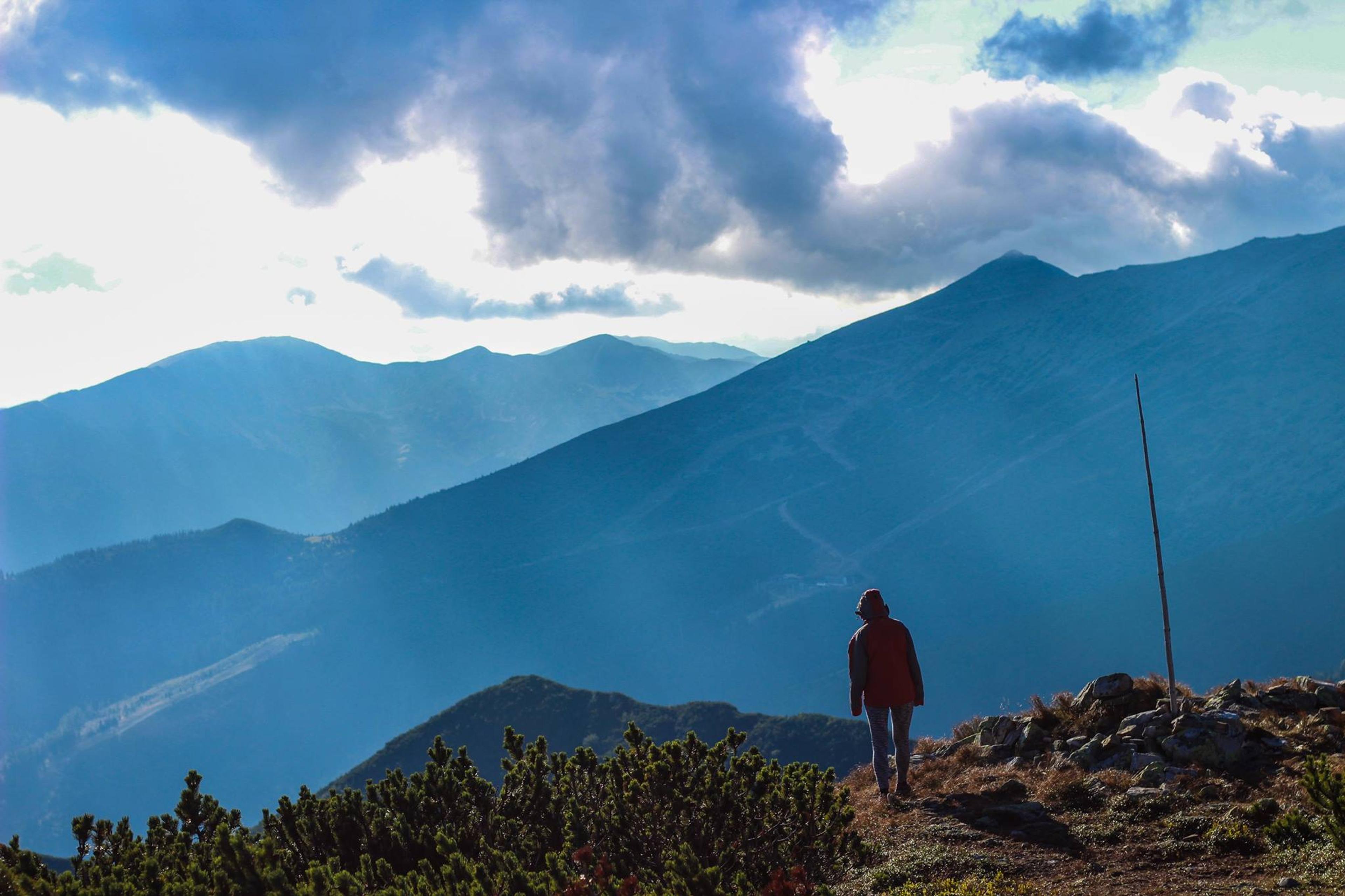 ridge low tatras dumbier highest peaks