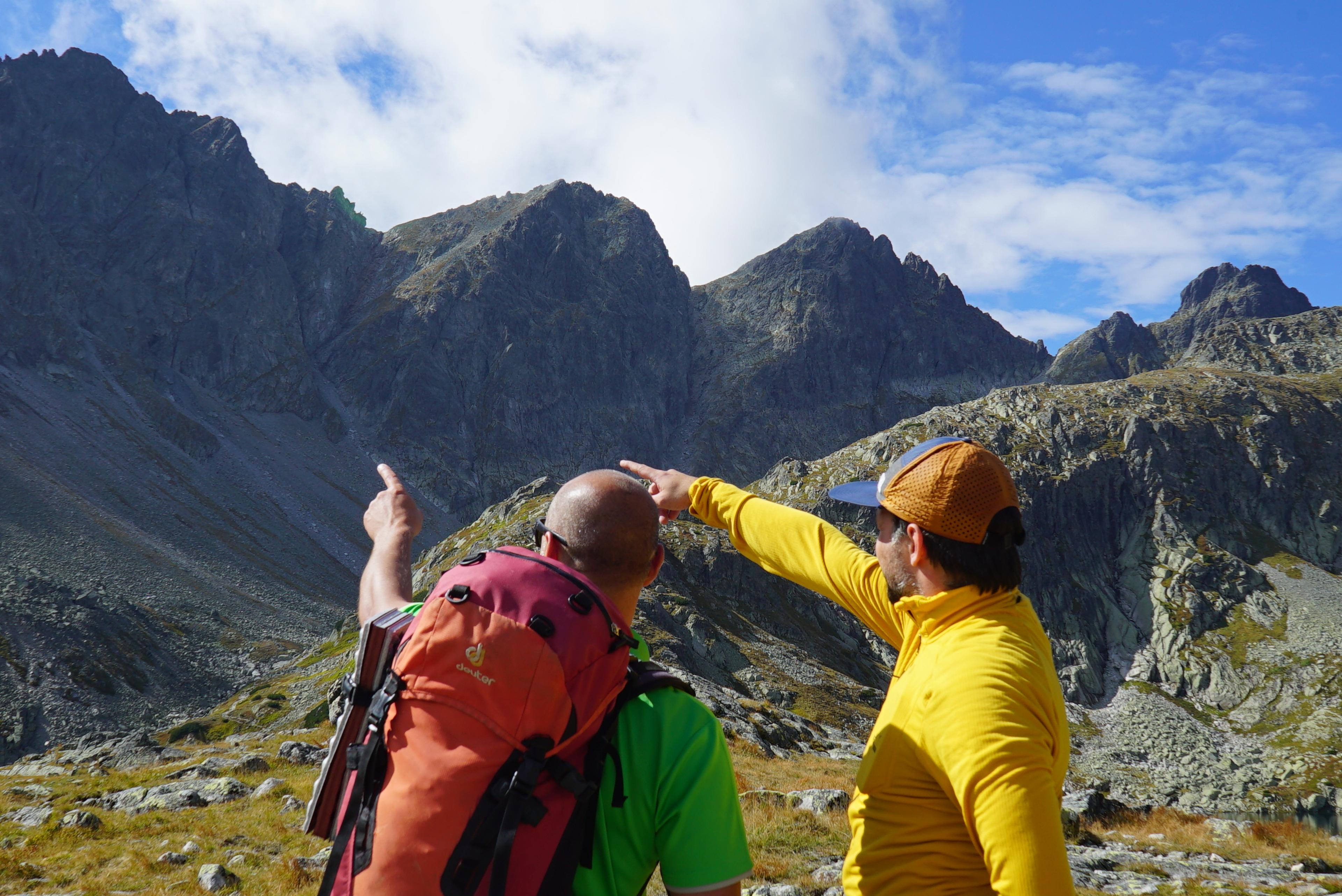 two guys mountains