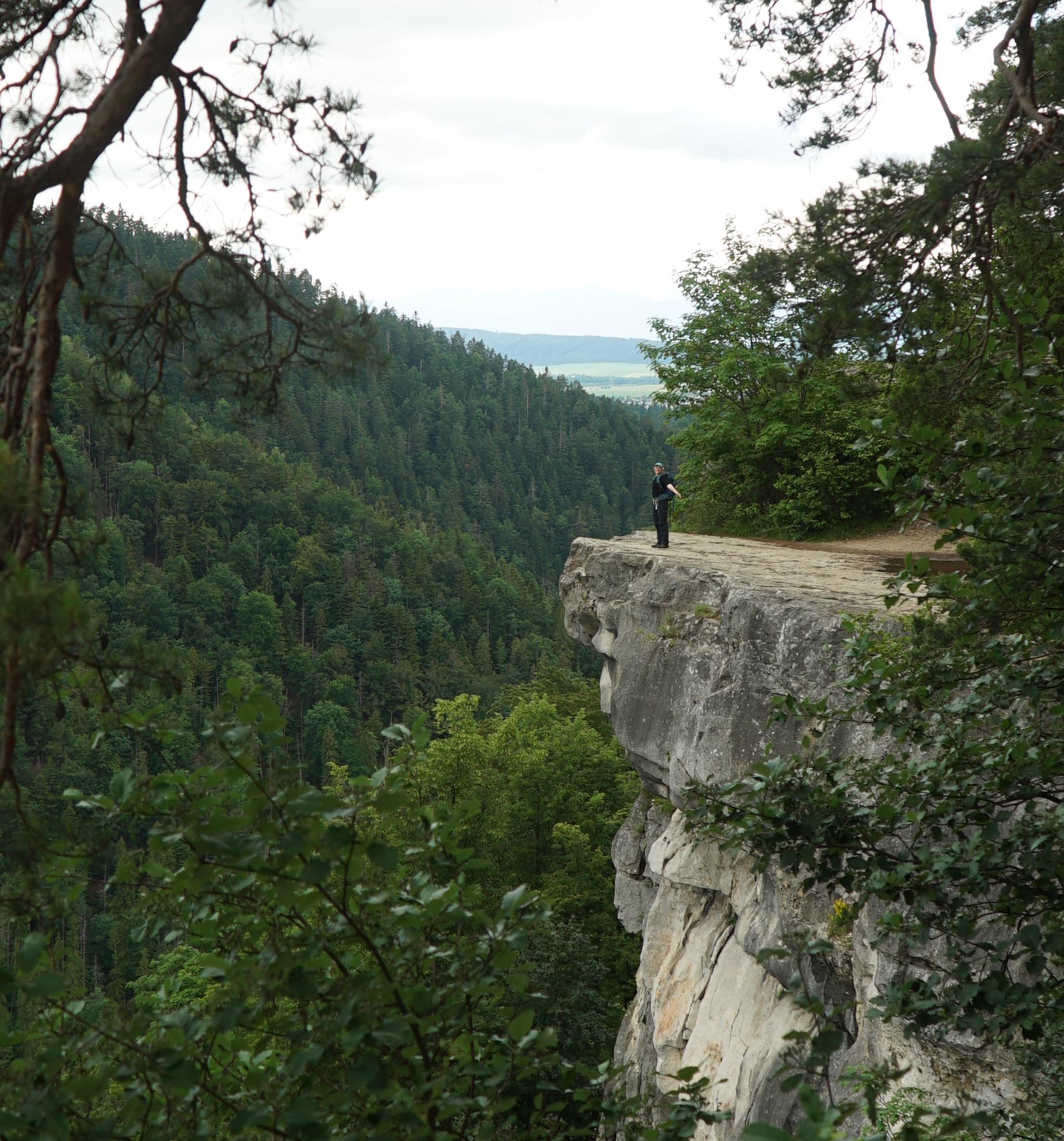 viewpoin slovak paradise view rock wild