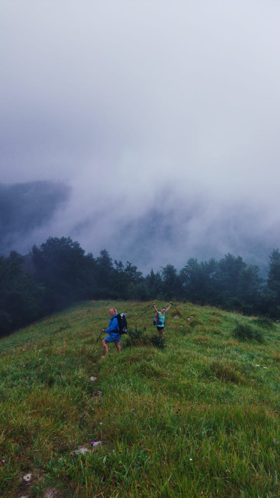 wild ridge velka fatra hikers wander hike journey meadow forest