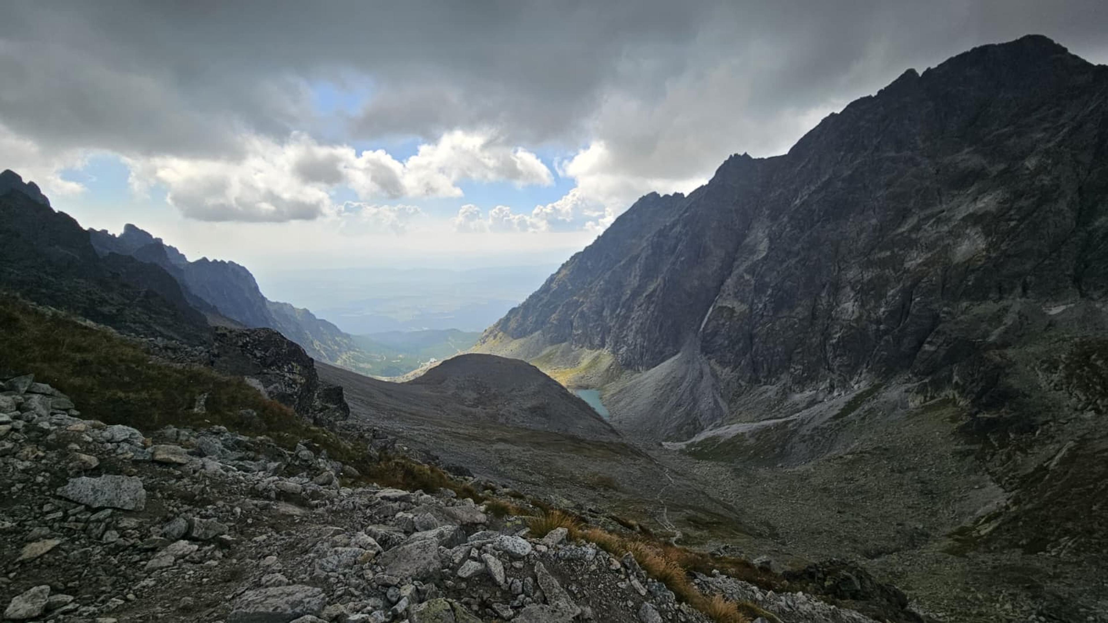 Velická valley, high tatras summit