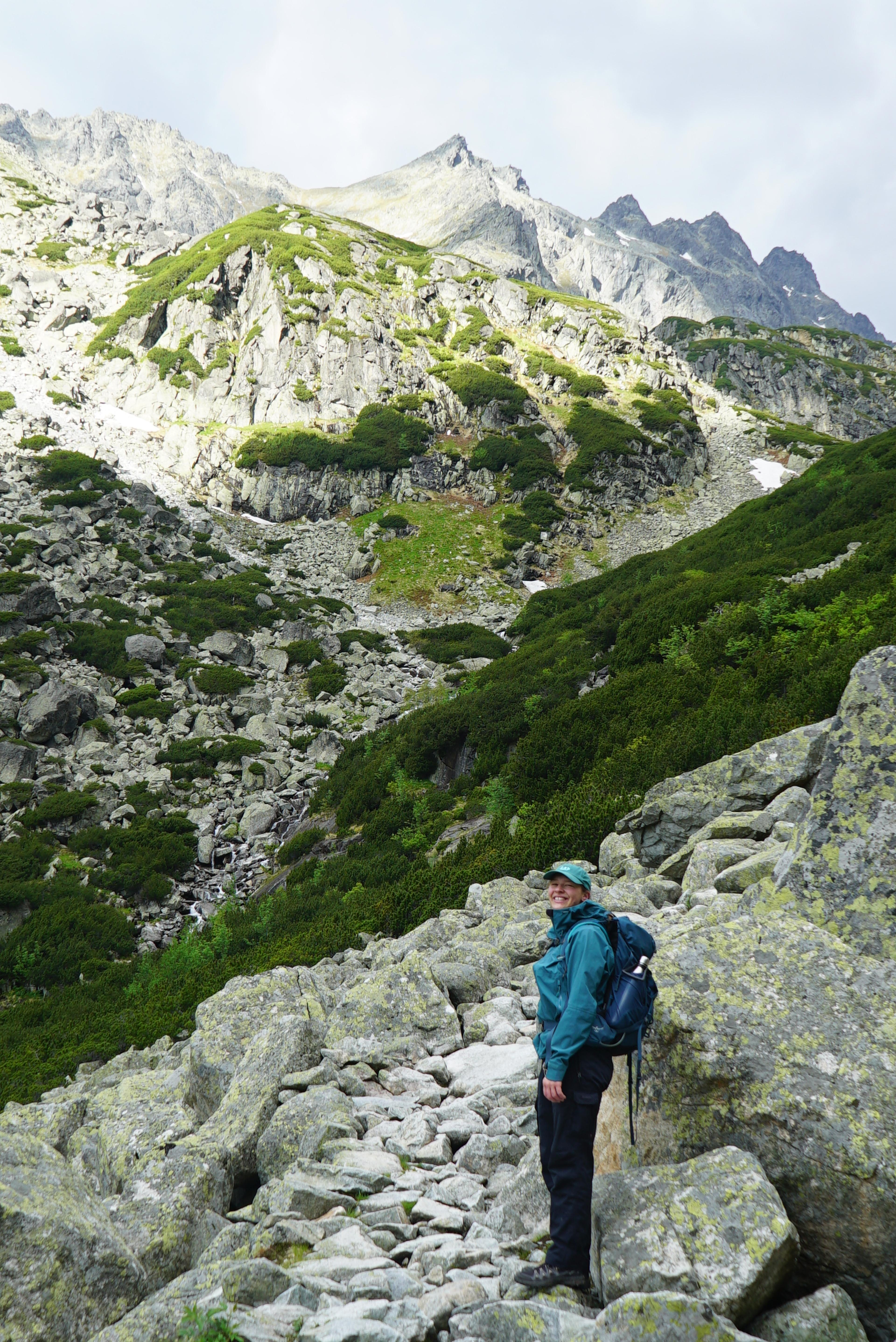 Tatra mountains ridge