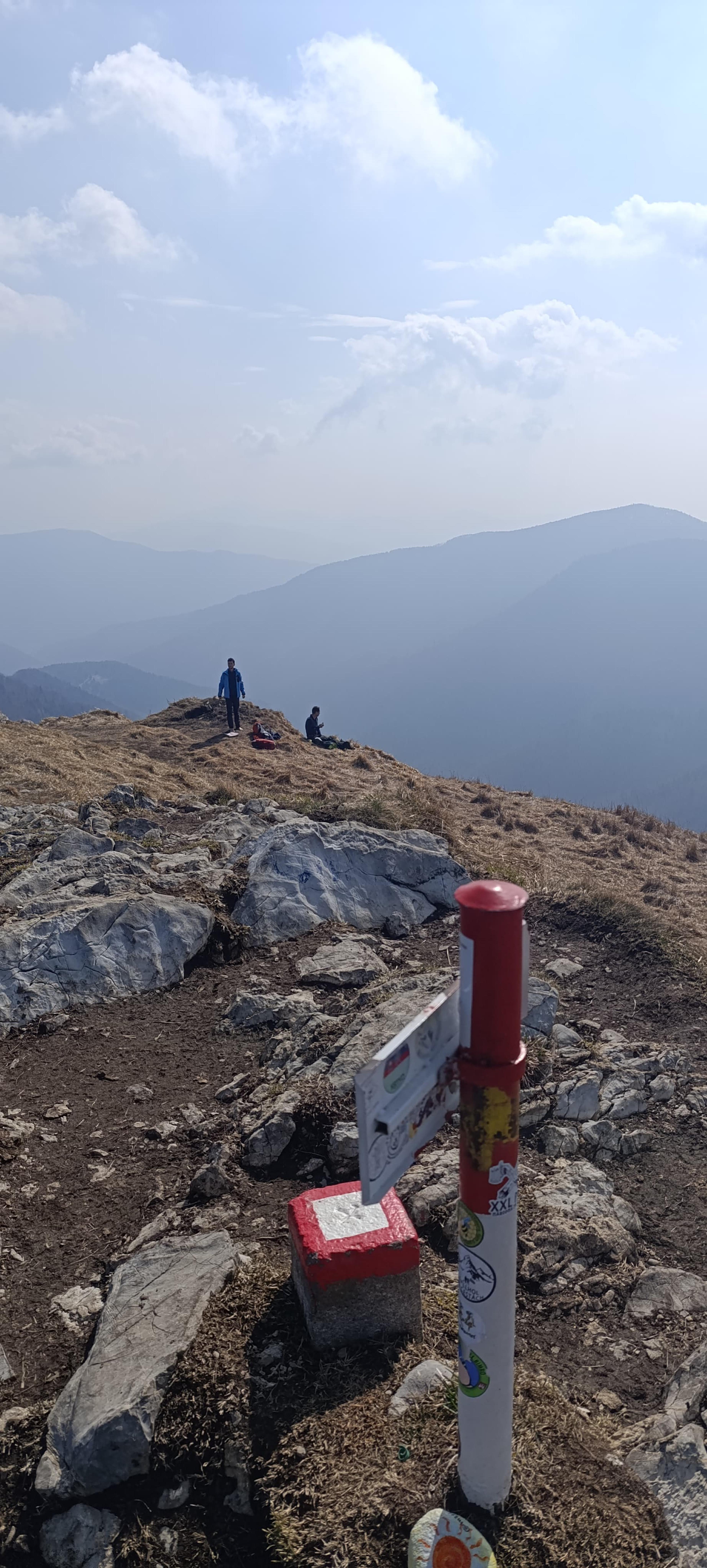 ridge view mala fatra hike journey nature 