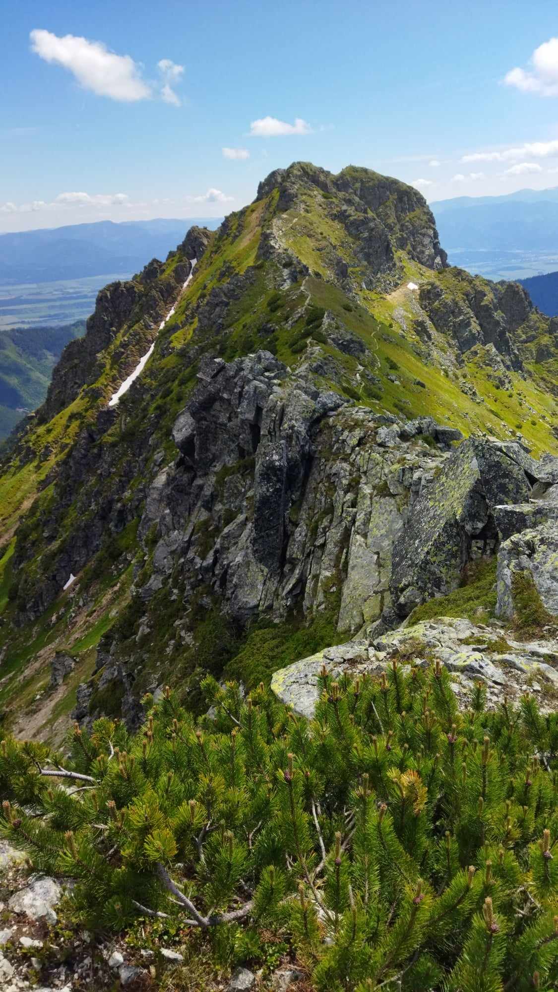 Ridge western tatras