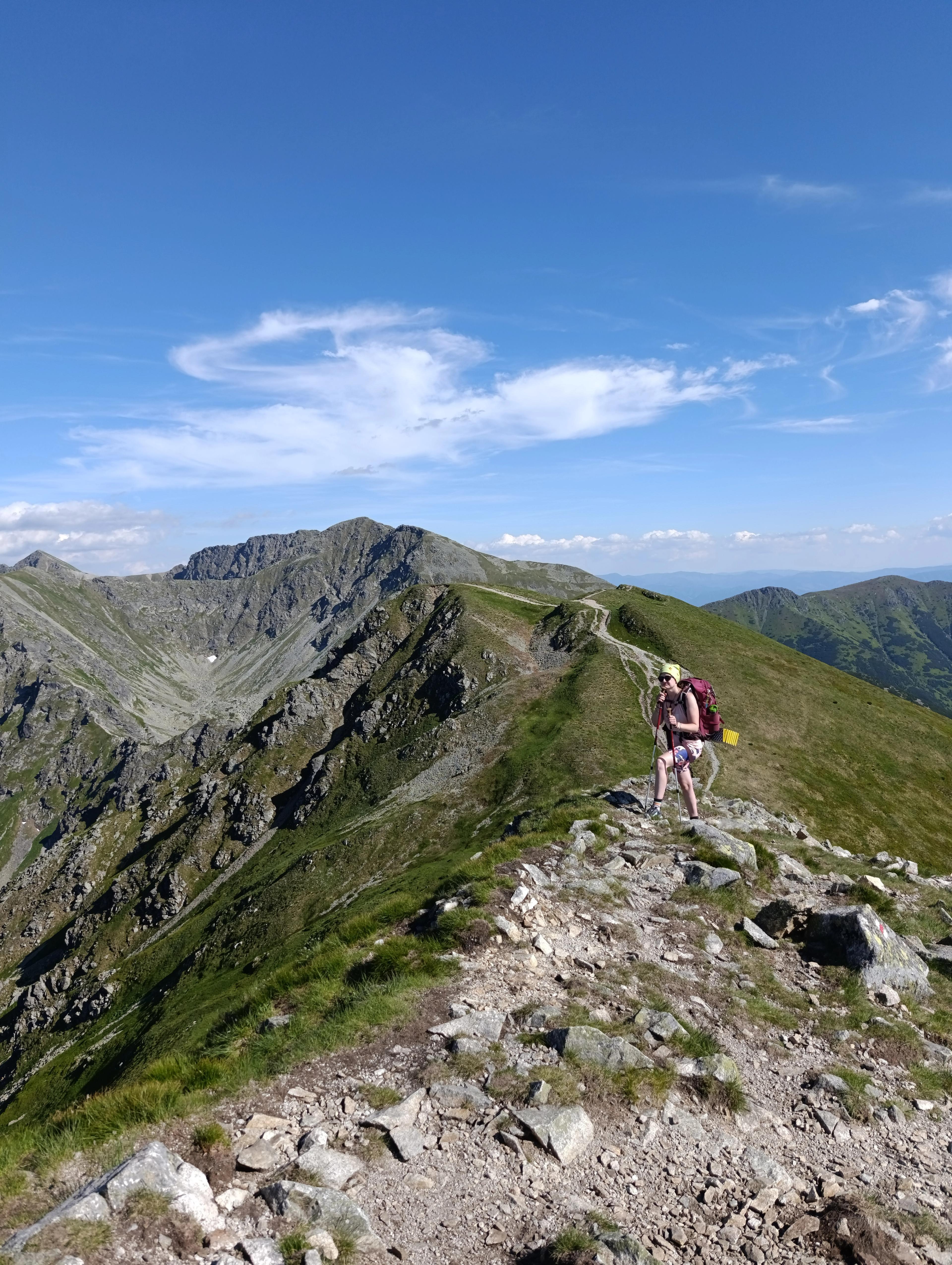 riverbed wilderness forrest western tatras hike walker journey