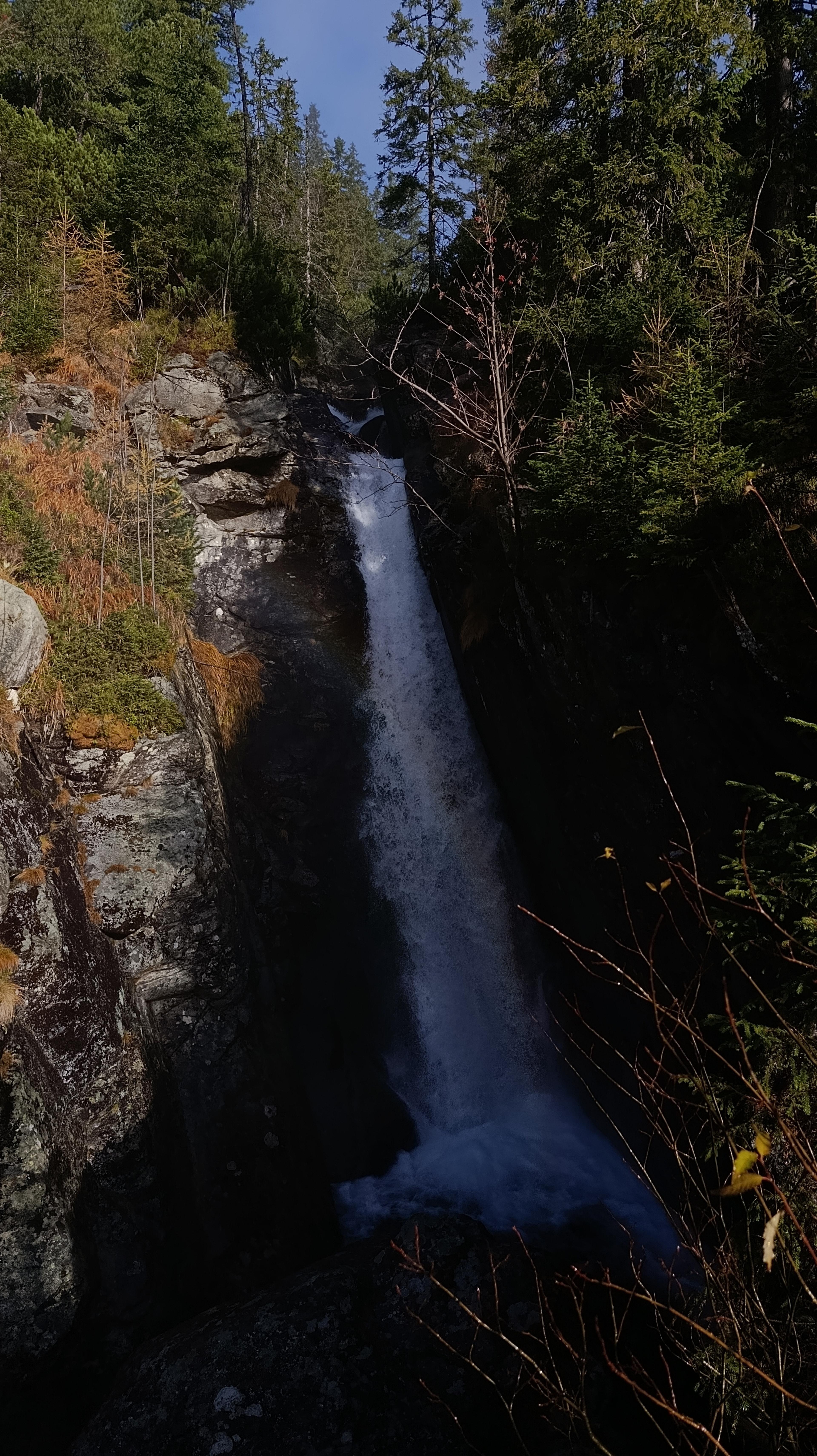 waterfall high tatras