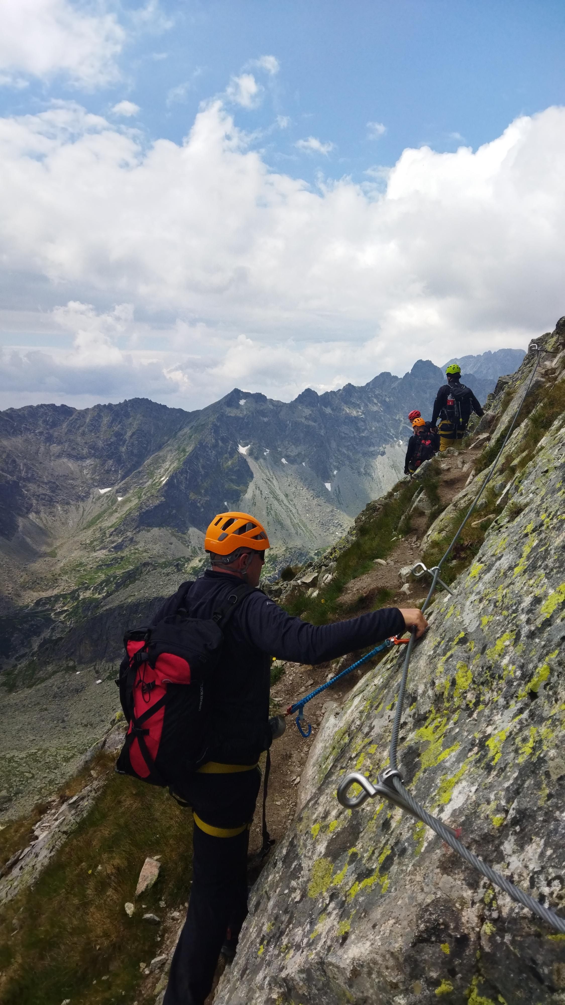 via ferrata priecne saddle