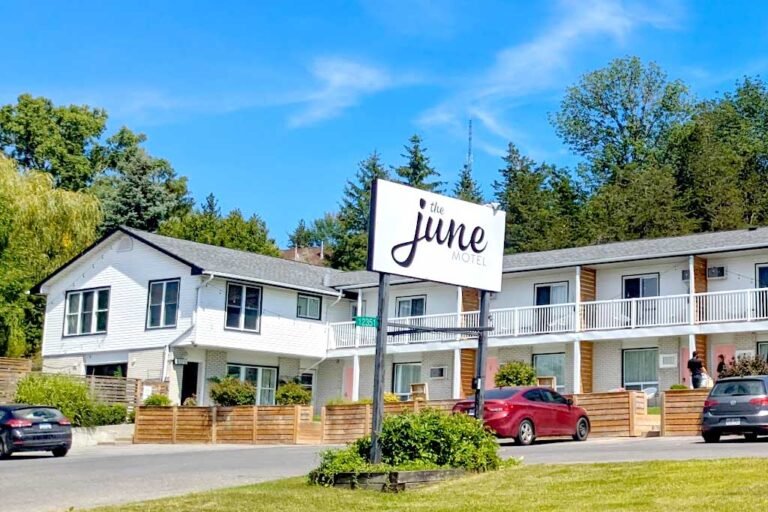 The June Motel boutique wine country stay in Prince Edward County