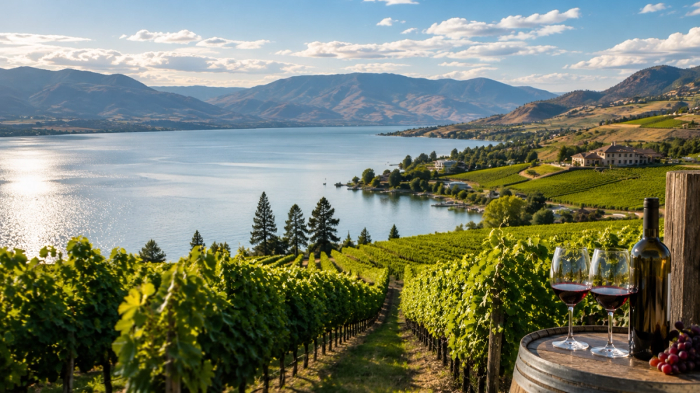 Tour the Okanagan’s lakes and wine country in Canada