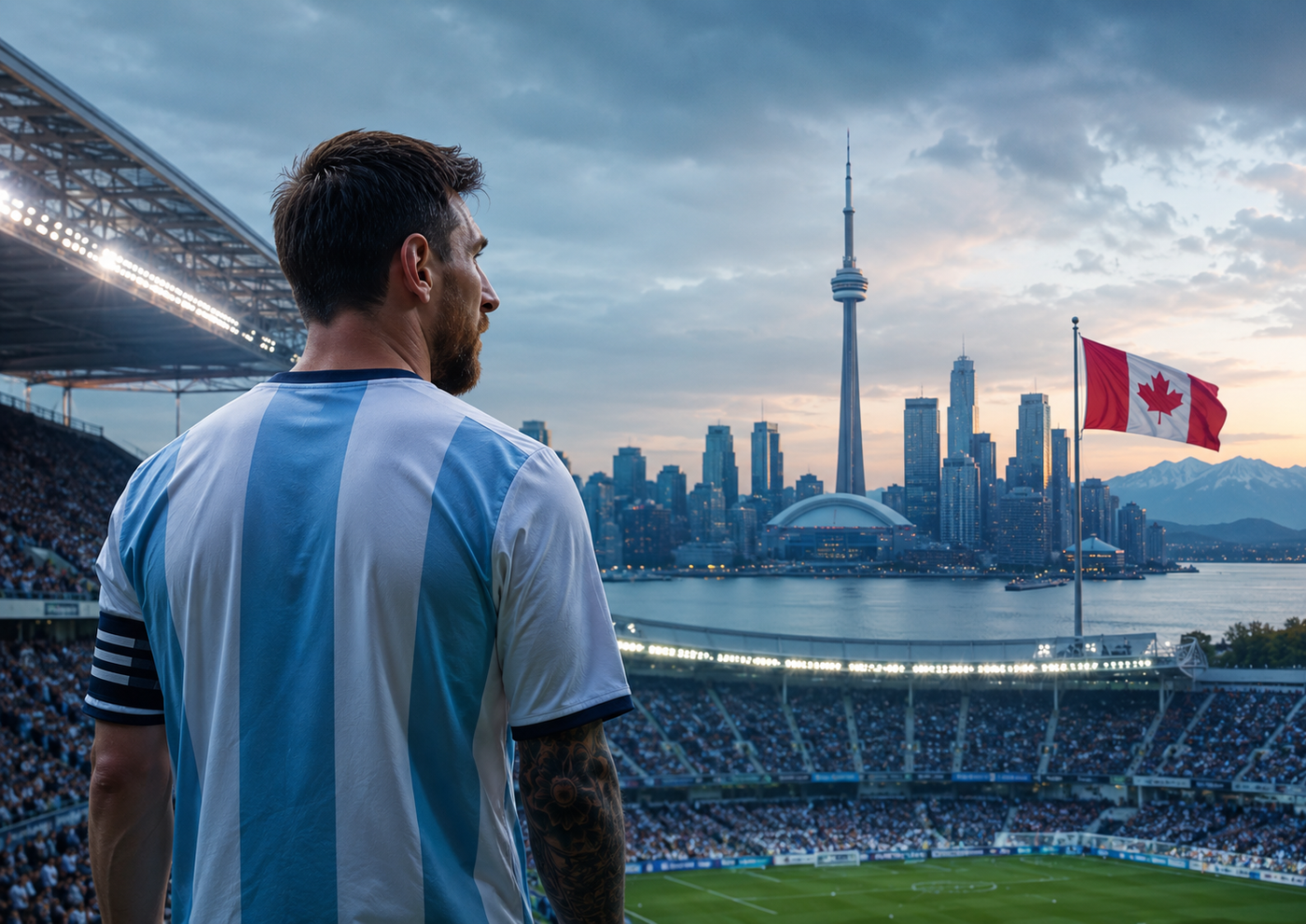 Canooq editorial image for a Canada World Cup article about Toronto and Vancouver paths.