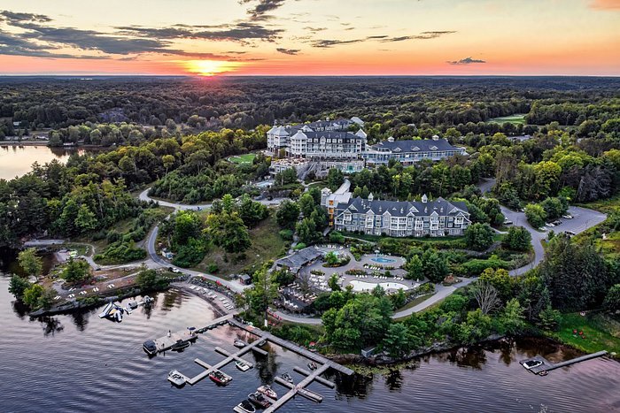 JW Marriott The Rosseau Muskoka Resort and Spa overlooking Lake Rosseau
