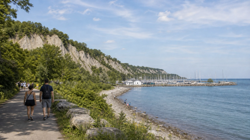 Scarborough Bluffs and Bluffer’s Park, Canada