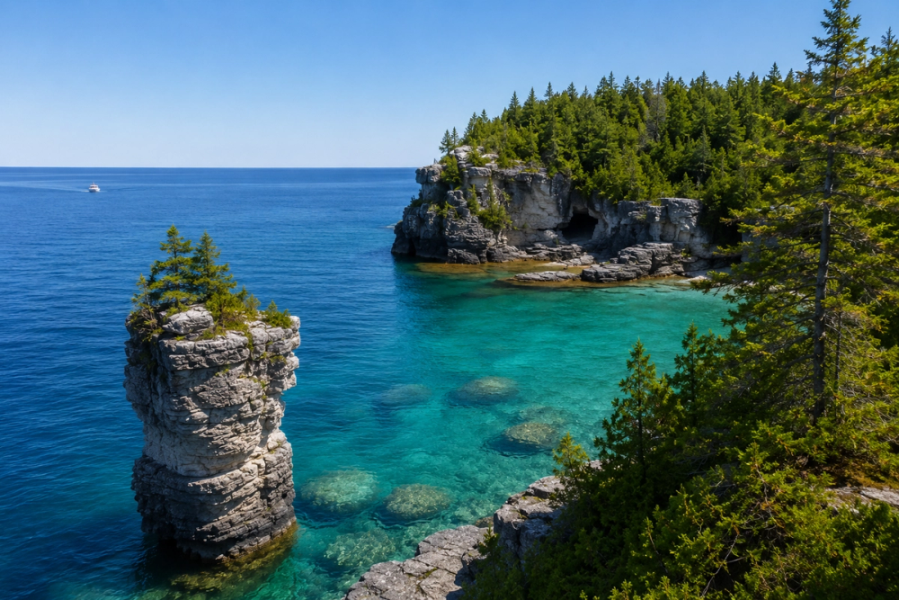 Explore Bruce Peninsula and Fathom Five in Canada