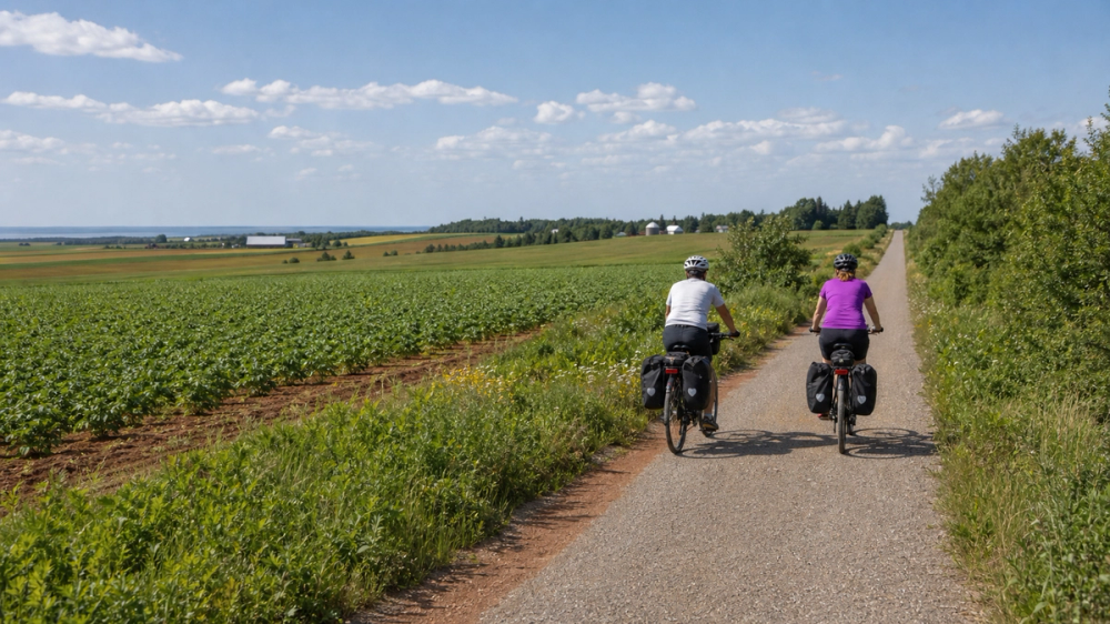 Cycle tip-to-tip on the Confederation Trail, Canada