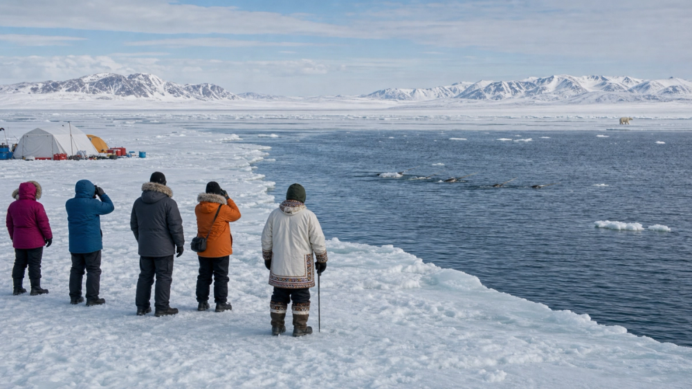 Narwhal & Polar Bear Floe Edge Safari, Nunavut, Canada