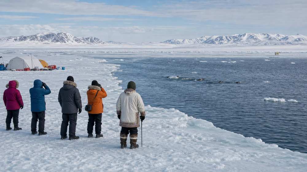 Narwhal & Polar Bear Floe Edge Safari, Nunavut, Canada