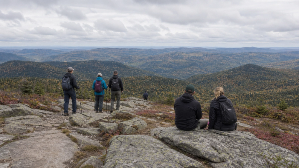 Climb Mount Carleton, the top of the Maritimes, Canada