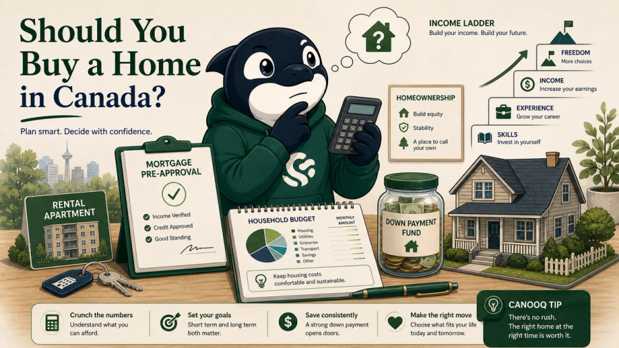 Should You Buy a Home in Canada? Income, Mortgage Rules and Timing