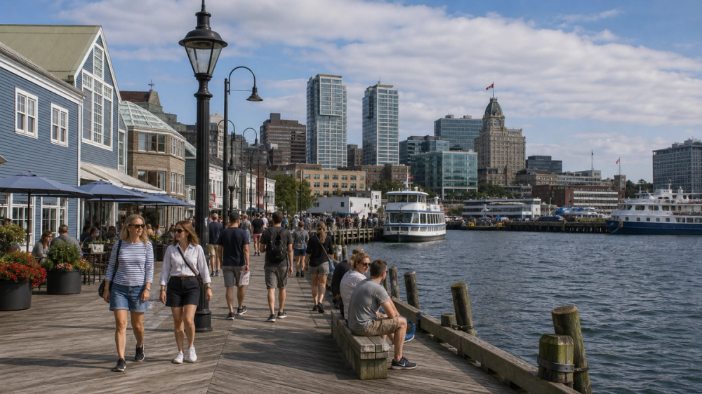 Stroll Halifax’s waterfront and eat its official 2 a.m. food, Canada
