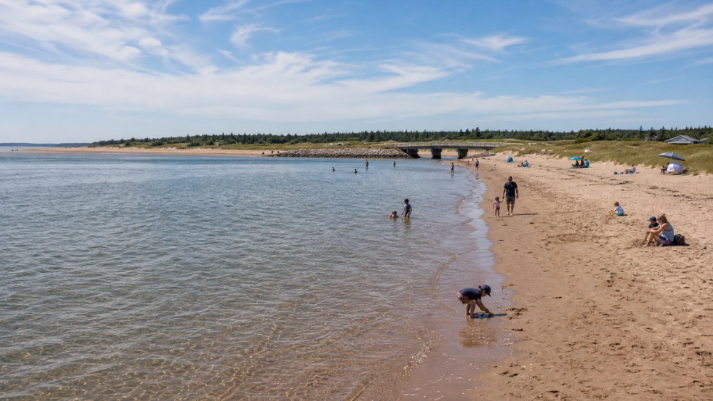 Hear the “singing sands” at Basin Head, Canada