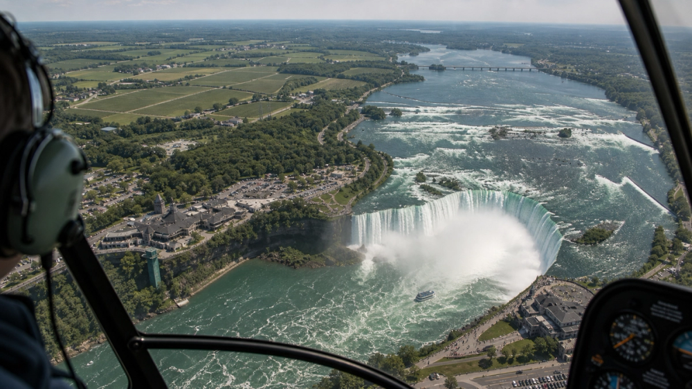 Shangri-La’s Heli Adventure in Niagara: waterfalls and wine from the air, Canada