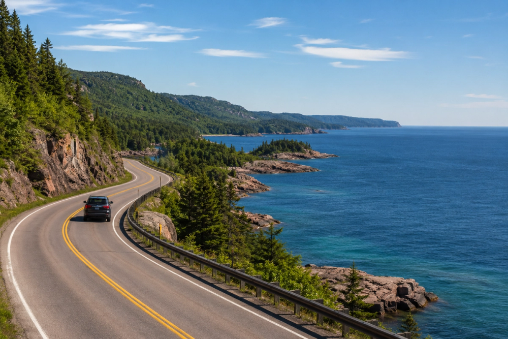 Drive the Lake Superior coast in Canada