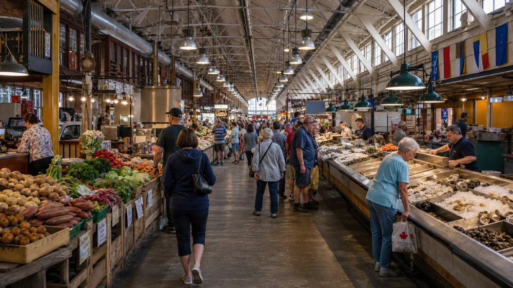 Eat your way through Canada’s oldest city market in Saint John, Canada