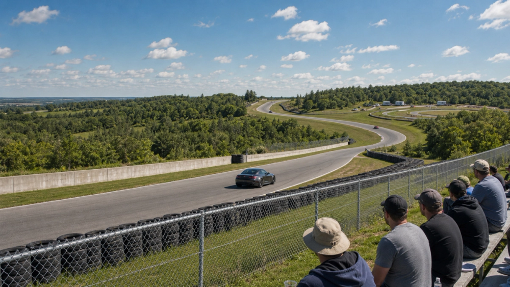 Porsche track days at Canadian Tire Motorsport Park, Canada