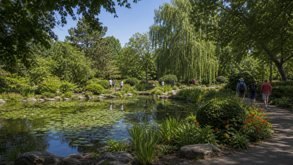 Montreal Botanical Garden: wandering between worlds, Canada
