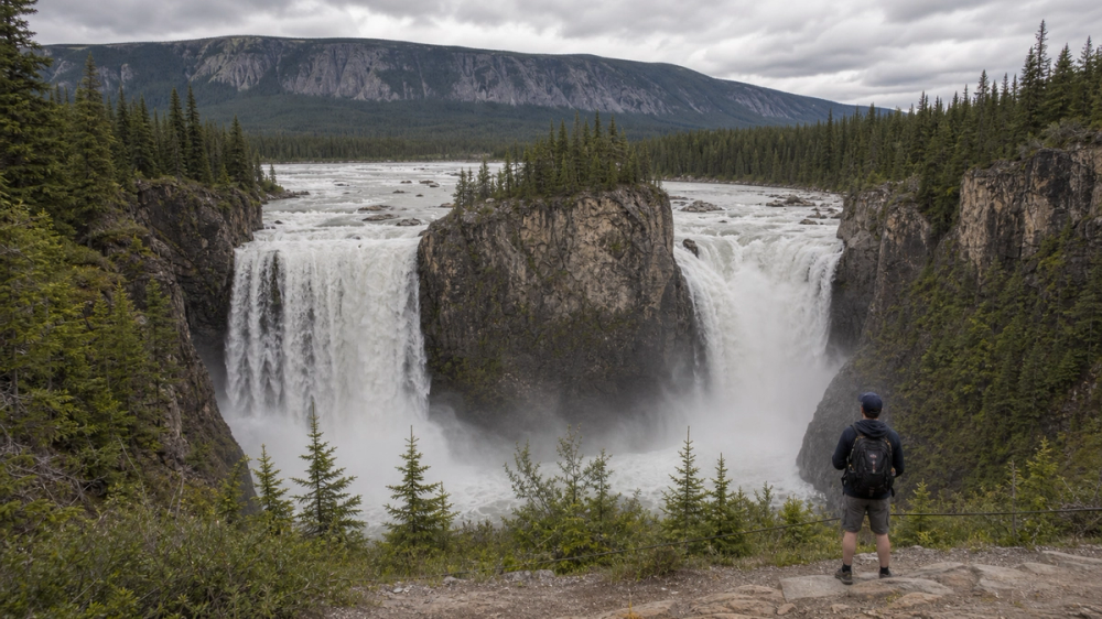 Nahanni and Virginia Falls, Canada