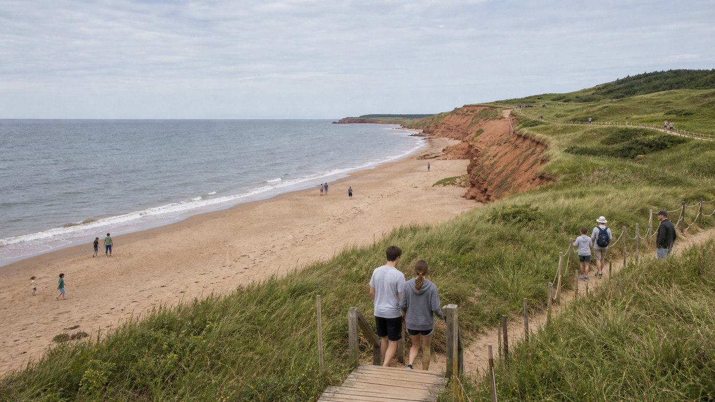 Beach-hop Cavendish and the Green Gables shore