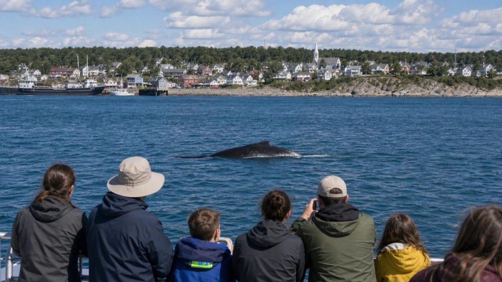 Watch whales and wander gardens in Saint Andrews by-the-Sea, Canada